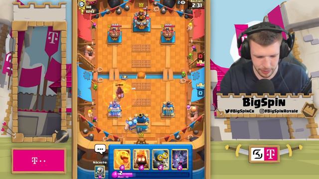 😱♻️Ich spiele 2.1 ELEKTRO GIANT CYCLE... (unfassbares Experiment) | Clash Royale Deusch смотреть онлайн