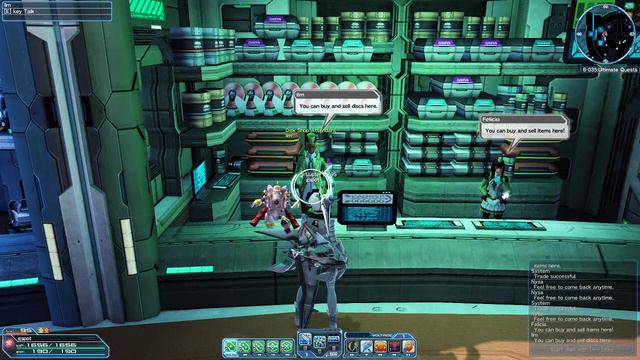 PSO2 Easy mesta using excubes!!! смотреть онлайн
