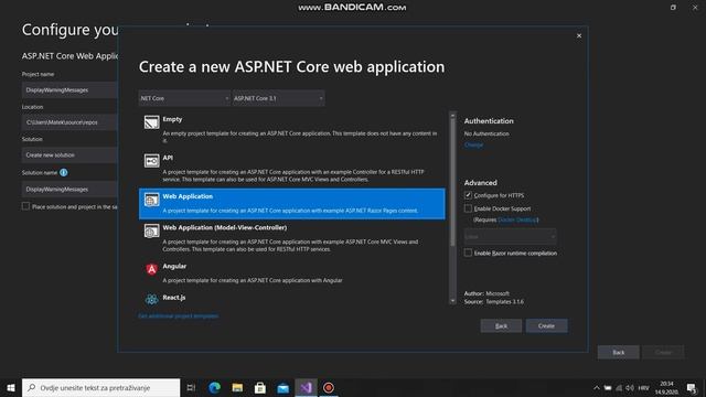 Visual Studio 2019 - Display Warning Messages смотреть онлайн