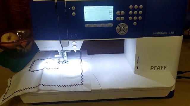 Любимая швейная машина PFAFF ambition 610 смотреть онлайн