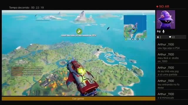 Fortnite:jogando Aquele Fort Top