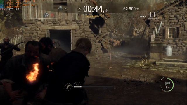 Resident Evil 4 Remake - PC Gamer - X79 Xeon E5-2650 V2 + 16gb 1333mhz + RX 580 8gb