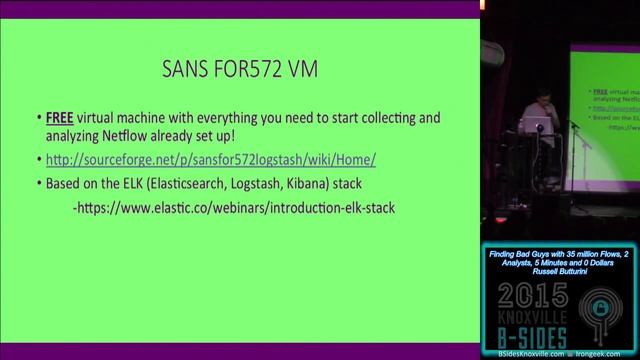 Track 103 Finding Bad Guys with 35 million Flows 2 Analysts 5 Minutes and 0 Dollars Russell Butturi смотреть онлайн