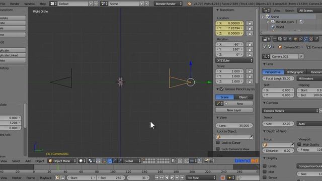 How To Switch Camera In Blender - Blender Tutorial смотреть онлайн