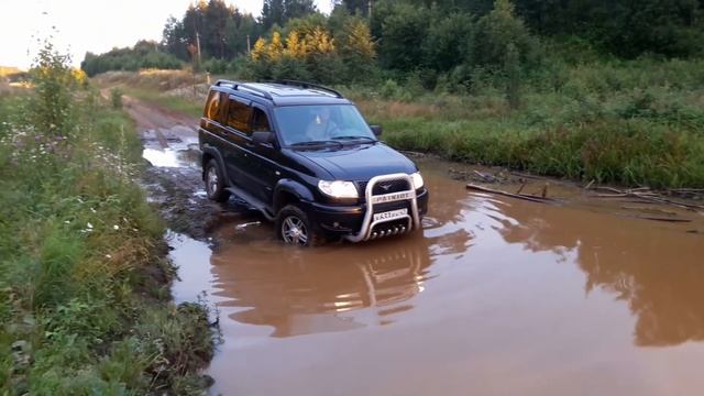 После удачных покопушек проводим вечерний тест драйв уаз патриот. смотреть онлайн