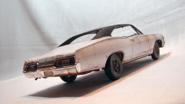 AMT 1:25 1967 Chevrolet Impala SS Scale Model Car смотреть онлайн