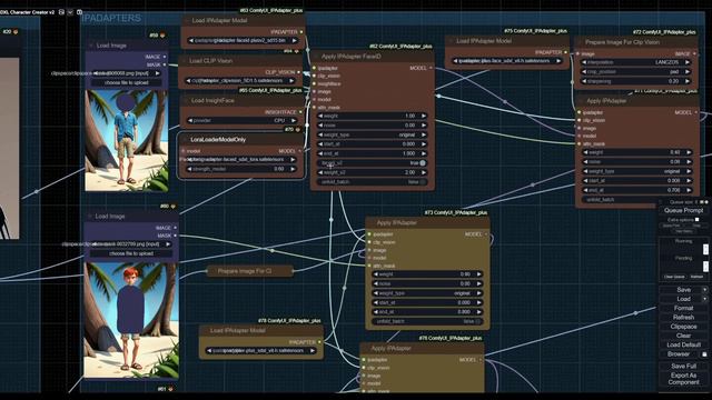 Create Consistent Characters in ComfyUI with ControlNet and IPAdapter! 🚀 смотреть онлайн