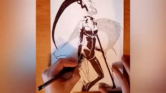 Аниме рисование #11 Дюрарара смотреть онлайн