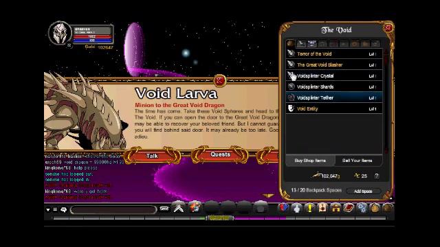 aqw void dragon смотреть онлайн