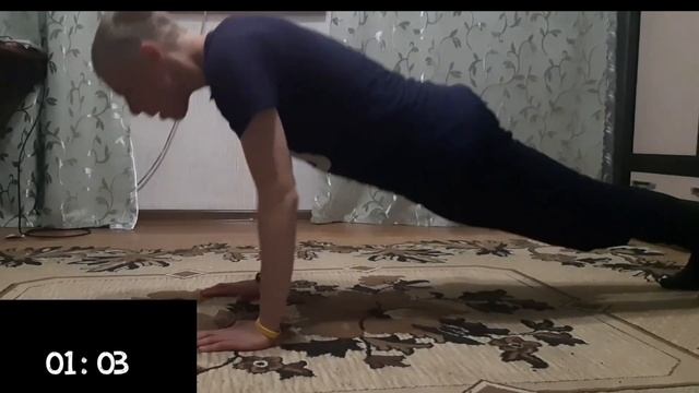 120 секунд отжиманий с хлопком || VLOG: 2 смотреть онлайн