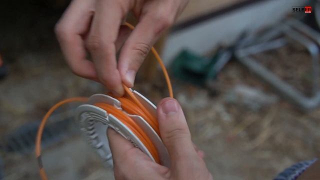 STIHL Motorsense. Supercut 40-2 Faden einlegen смотреть онлайн