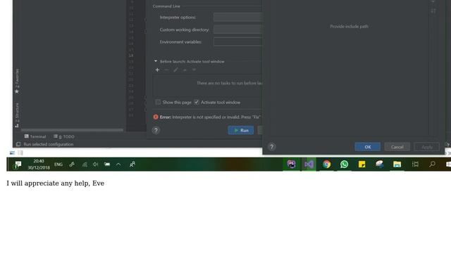 PHP Storm Interpreter is not specified or invalid смотреть онлайн