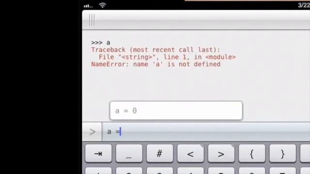 Programming on the iPad Integers / Variables смотреть онлайн