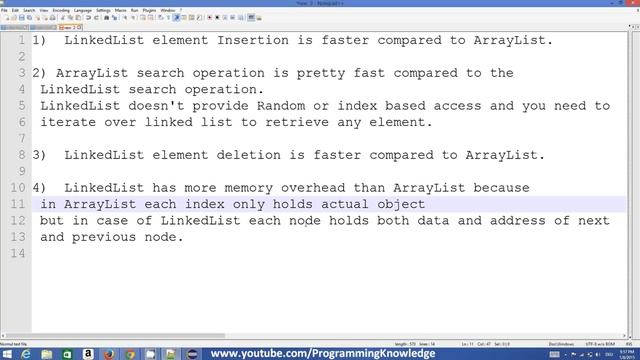 33 Java Tutorial For Beginners 33 Difference between LinkedList vs ArrayList in Java смотреть онлайн