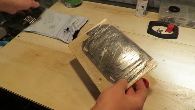 Сборка двигателя ПЛМ Москва 10 подвесной лодочный мотор мотоголова мотоголовка прокладки сальники