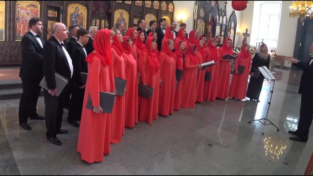 С ВЫШНИХ ПРИЗИРАЯ. АРХАНГЕЛЬСКИЙ КАМЕРНЫЙ ХОР GAUDEAMUS МГТУ ИМ БАУМАНА БЛАГОВЕЩЕНСКИЙ СОБОР ГАГАРИ смотреть онлайн