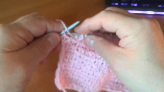 Летний узор спицами ЖЕМЧУГ смотреть онлайн