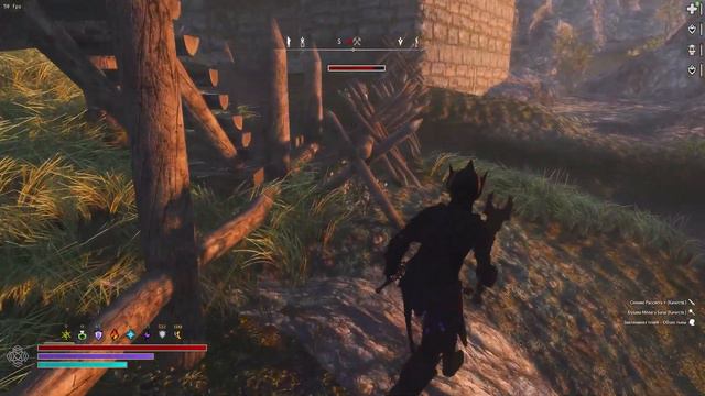 Skyrim Age Of Exile 2.0 (новое начало) Бретонка, оружие/магия, камень Леди № 16 смотреть онлайн