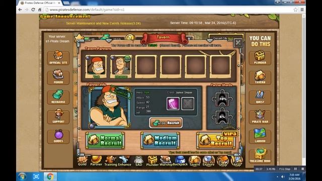 OP Pirate Defense(Recruit Card/Tavern) смотреть онлайн