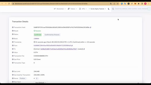 Scroll Alpha тестнет | деплой смарта/токена | AirDrop смотреть онлайн