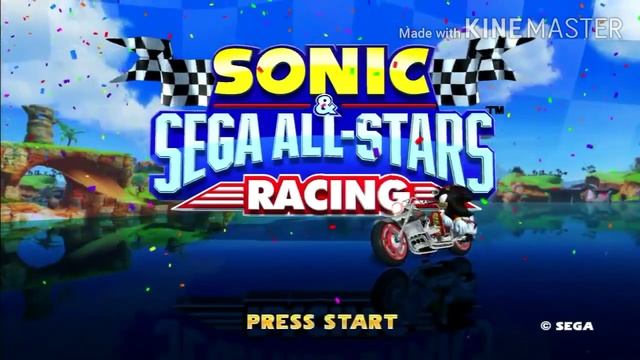 Sonic & SEGA All Stars Racing OST |Main Menu| (With announcer's voice) смотреть онлайн