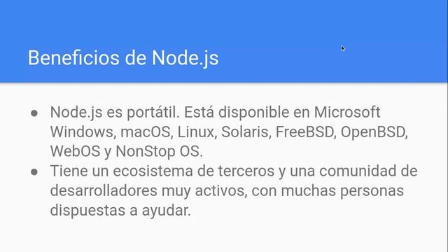 Big Data con la Chromebook - Node.js смотреть онлайн