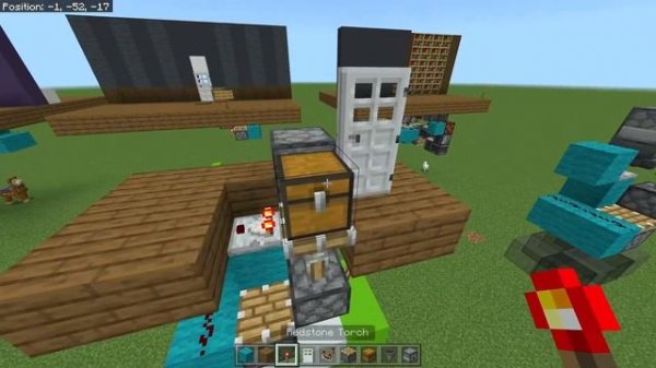 The SECURITY CARD Door! [Minecraft Bedrock 1.20] +Tutorial