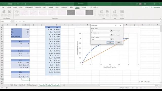 Making a McCabe Thiele Diagram Excel - Fast смотреть онлайн