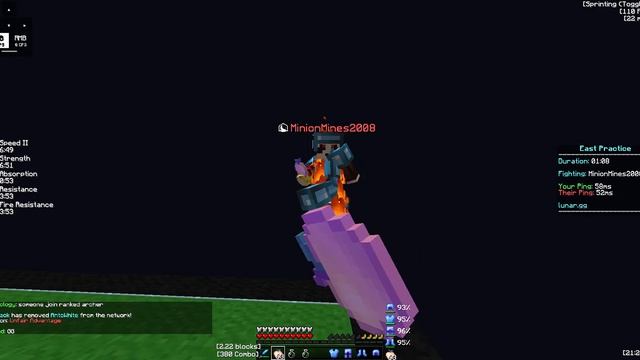 [When Hypixel dies so you play combo duels] Minecraft Java Log Hypixel 6/16/21 (EST/EDT) смотреть онлайн