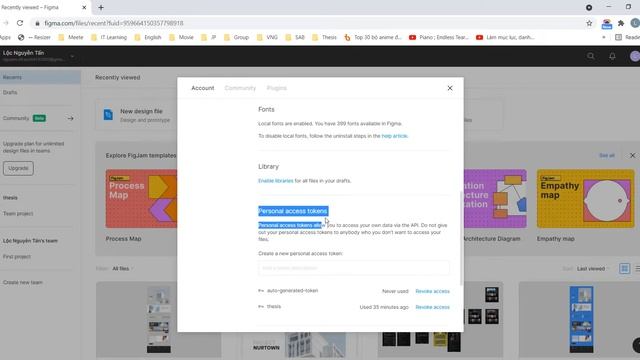 FIGACT TUTORIAL - HOW TO GET FIGMA AUTHENTICATION TOKEN смотреть онлайн