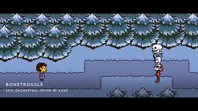 Undertale - Bonetrousle - Epic Orchestral Cover [ Kāru ] смотреть онлайн