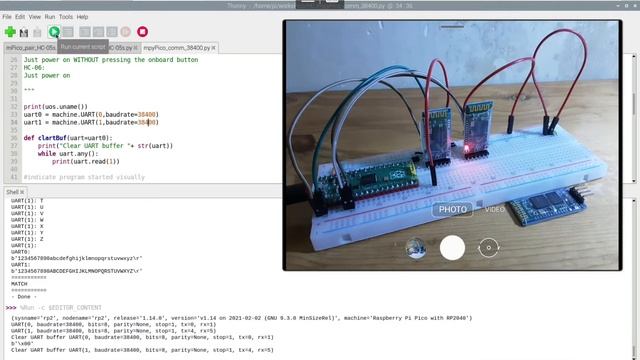 Pair HC-05 (Master & Slave) using Raspberry Pi Pico/MicroPython смотреть онлайн