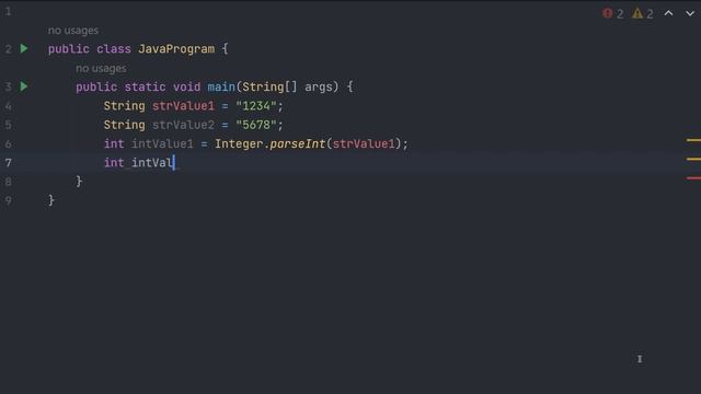 Java Program to Convert String to Int | Java Examples смотреть онлайн