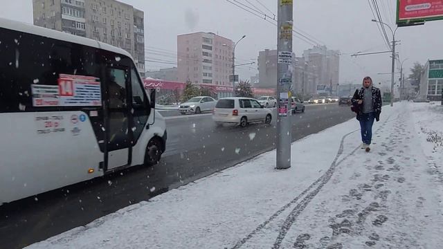 ШОК! НОВОСИБИРСК ЗАВАЛИЛО ПЕРВЫМ СНЕГОМ 28 СЕНТЯБРЯ 2022/СКОРО ЗИМА?/ NOVOSIBIRSK SNOW HAS FALLEN смотреть онлайн