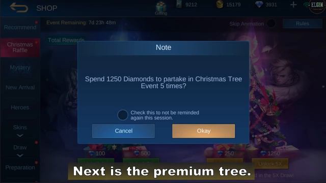 CHRISTMAS RAFFLE EVENT - WILL IT BE THE SAME LIKE LAST YEAR IN MOBILE LEGENDS? смотреть онлайн