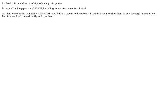 DevOps & SysAdmins: Installing Tomcat on CentOS 5 (5 Solutions!!) смотреть онлайн