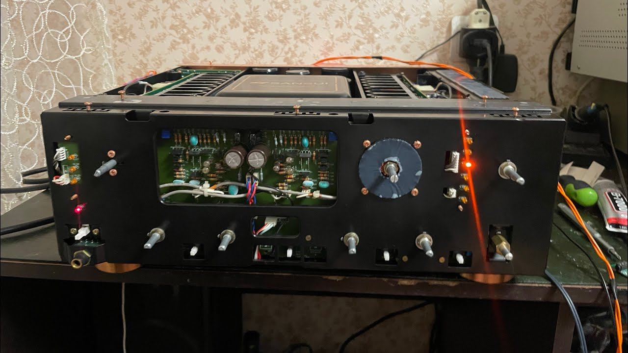 Sansui au-a907nra сборка и настройка смотреть онлайн