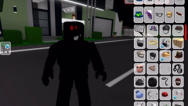 Roblox scary skin (Brookhaven) смотреть онлайн