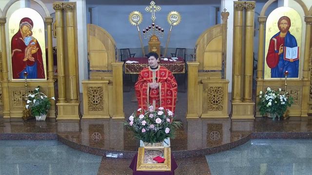 Літургія Преждеосвячених Дарів. 08.03.24 смотреть онлайн