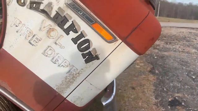 Part#2 of the 1977 ford fire truck смотреть онлайн