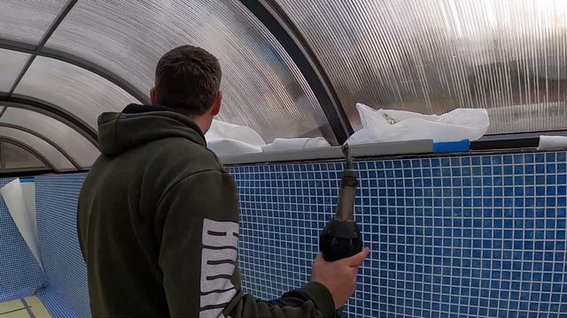 Ремонт бассейна. Отделка бассейна уникальной пленкой ПВХ смотреть онлайн