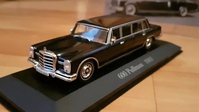 Miniatures automobiles,Diecast 1:43 Mercedes Pullman, Adenauer and?Review.Автомодели,Обзор смотреть онлайн