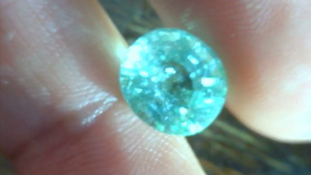 Natural Bluish Green Paraiba Tourmaline смотреть онлайн