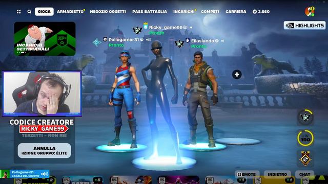 🔴Fortnite Live ITA - VITTORIE REALI! смотреть онлайн