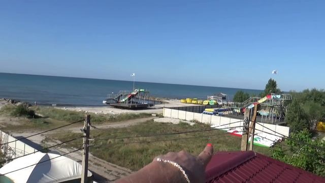 Бархатный сезон в Железном Порту, обзор жилья, где снять жилье с видом на море, Пансионат 3 медведя смотреть онлайн