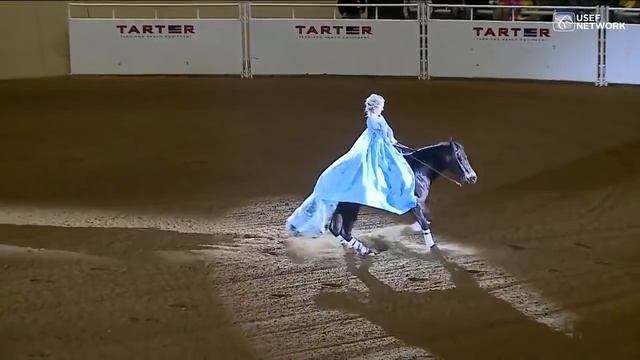 Aggie Wins World Title for Performing "Let It Go" in Freestyle Reining смотреть онлайн