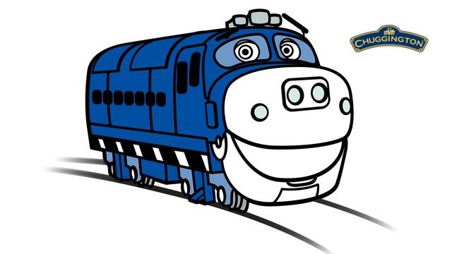 Chuggington - Brewster Dot To Dot Game смотреть онлайн