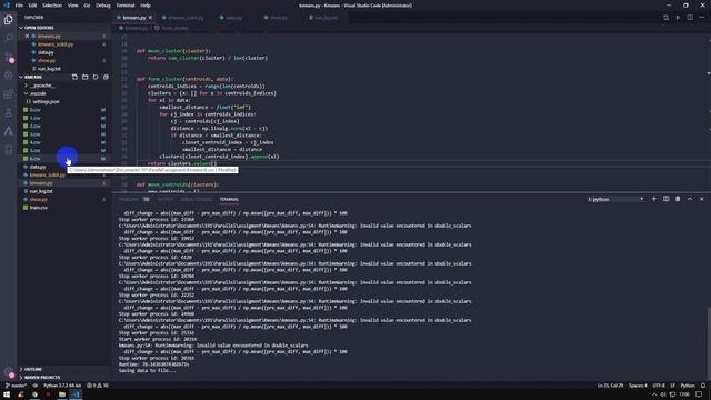 Build Project Kmeans Clustering on MNIST dataset смотреть онлайн