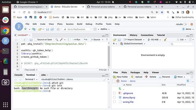 install git, craete a token, and install a private R package смотреть онлайн