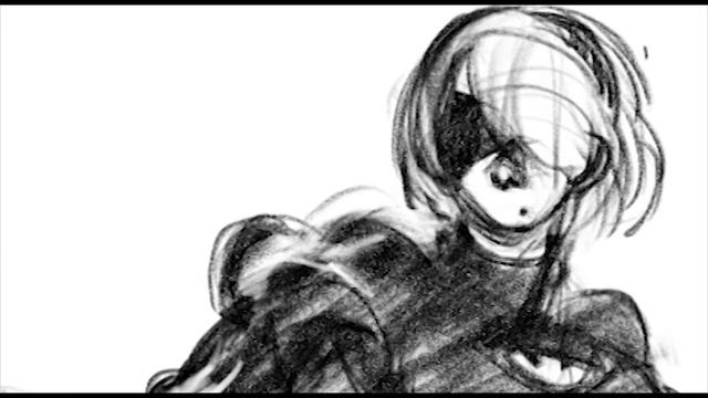 Drawing Time-lapse! - 2B (NieR: Automata) смотреть онлайн